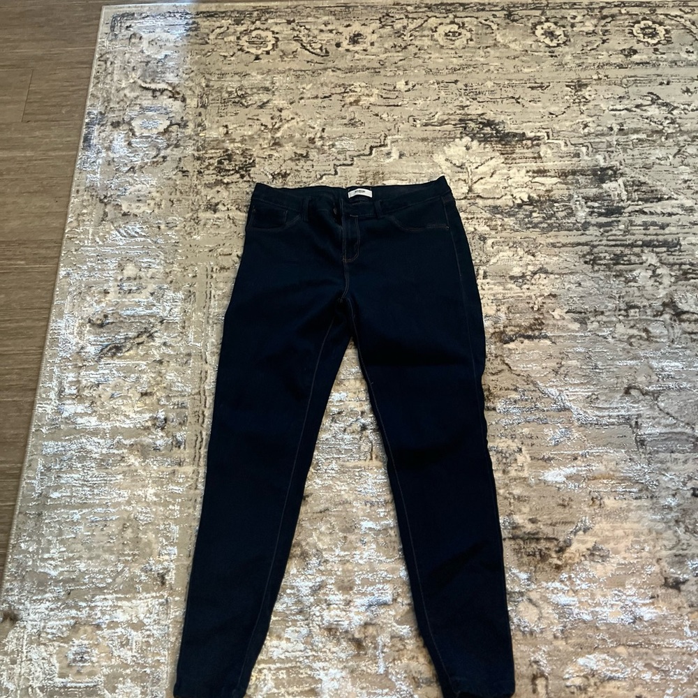 Express Blue Skinny Jeans